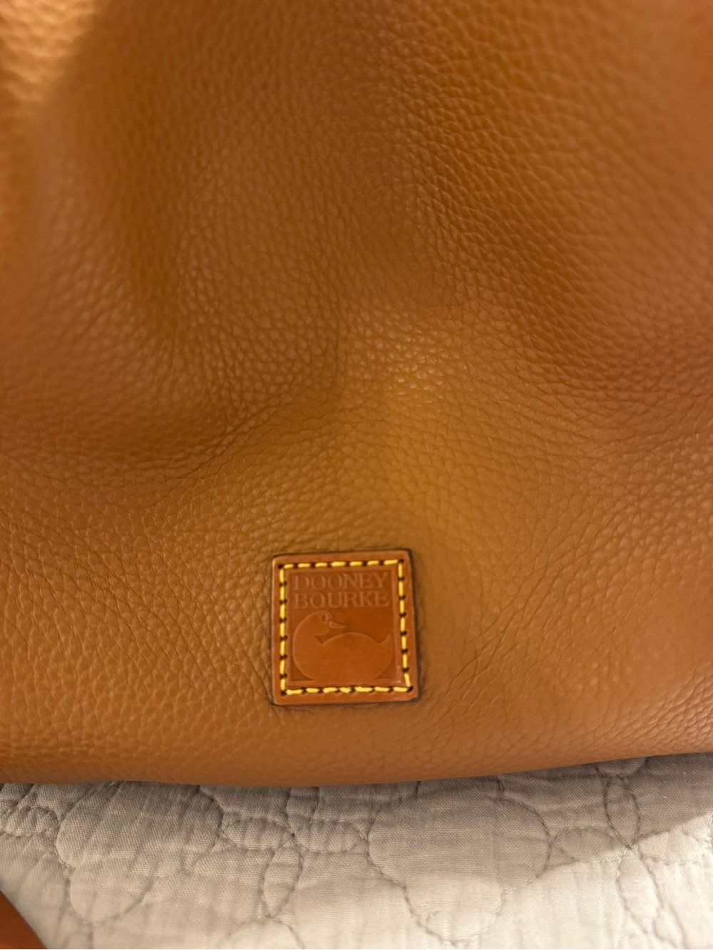 Dooney & Bourke, Pebble Grain Leather, Large Barlow Tote - Picture 7 of 7